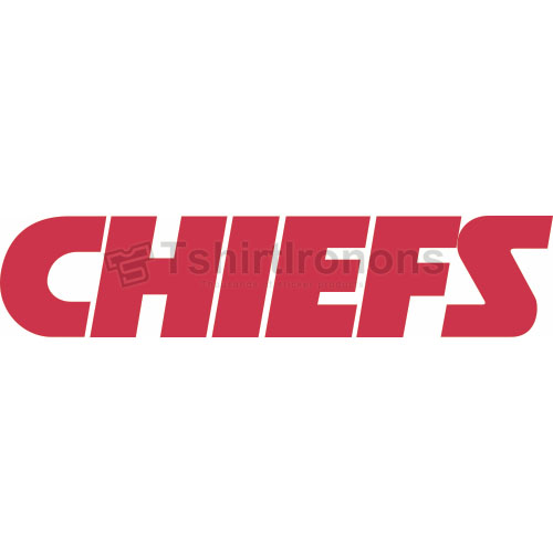 Kansas City Chiefs T-shirts Iron On Transfers N568 - Click Image to Close